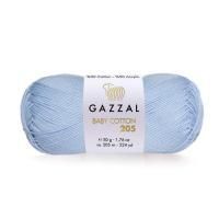Пряжа Gazzal Baby Cotton 205 (519); Состав: 50% Хлопок, 50% Акрил; 50 гр/205 м
